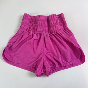 Free People FP Movement The Way Home Shorts Pink Activewear Size M